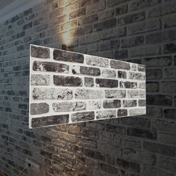 3D EPS BRICK EFFECT PANEL (GREY)