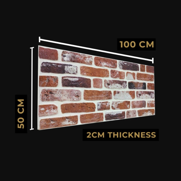 3D EPS BRICK EFFECT PANEL (LIGHT) - Image 3